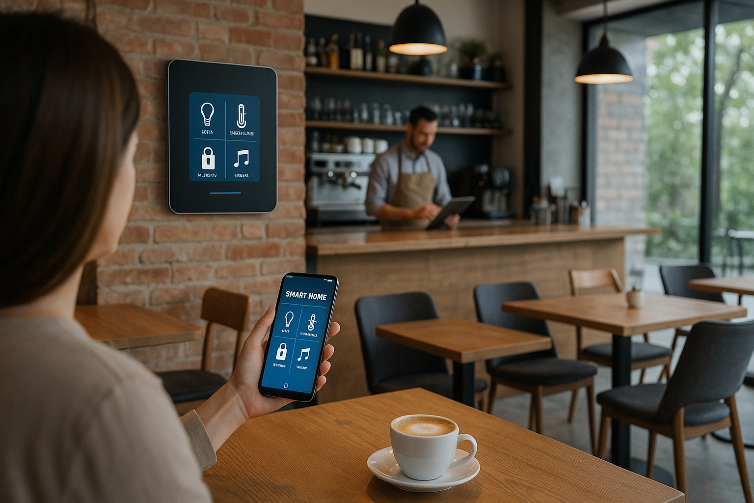 هوشمندسازی کافه یا رستوران